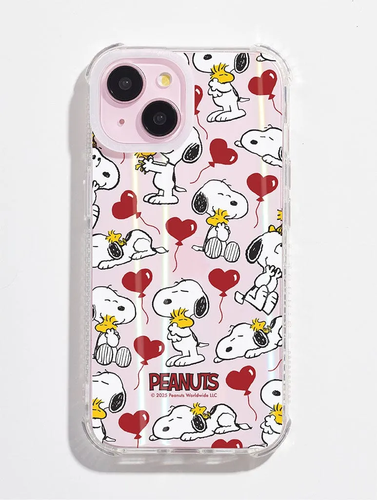 Peanuts x Skinnydip Snoopy Ballon Shock iPhone Case Polished Style Frosted Finish