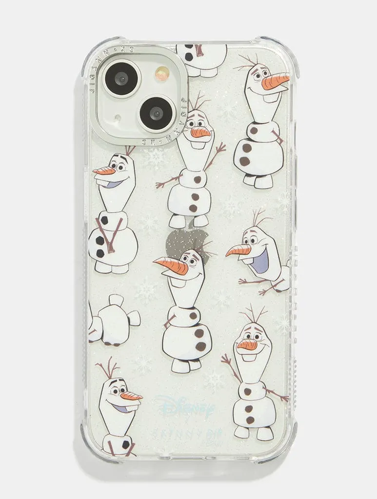Disney Olaf Shock iPhone Case Premium Surface Finish Polished Layer