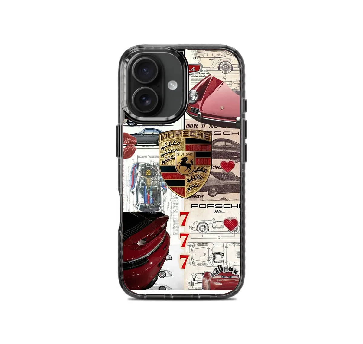 Fashion Statement Porsche Red Stride 2.0 Phone Case Cover