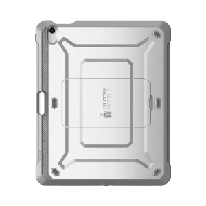 smooth matte shell cover full body protection case iPad Air 4 / 5 Unicorn Beetle PRO Rugged Kickstand Case-White