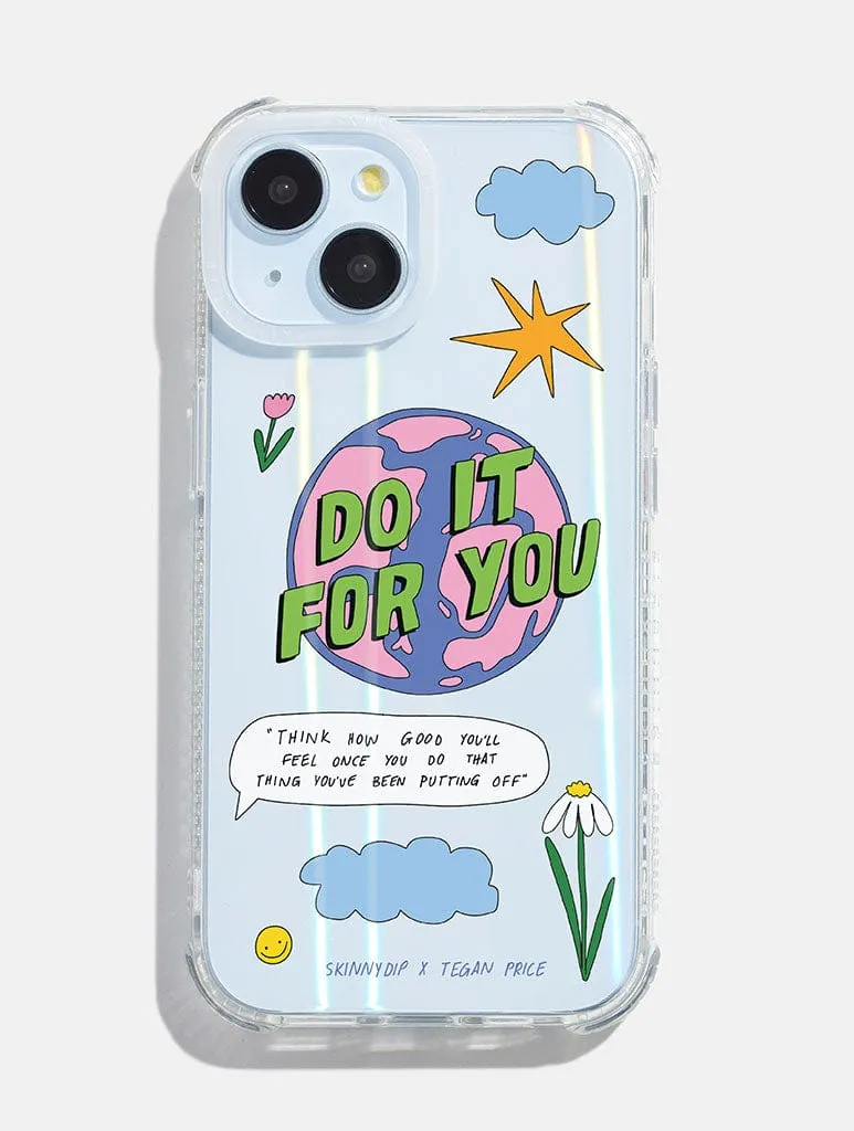 Protective barrier Stylish frame Tegan Price x Skinnydip Do It For You Shock iPhone Case
