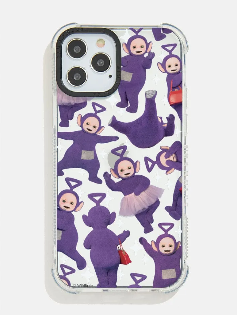 Teletubbies x Skinnydip Tinky-Winky Shock iPhone Case Durable Quality Minimal Surface