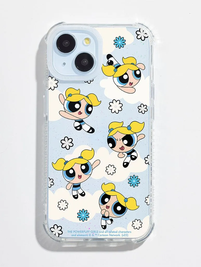 Minimal Design Luxury Shine The PowerPuff Girls x Skinnydip Bubbles Repeat Shock iPhone Case
