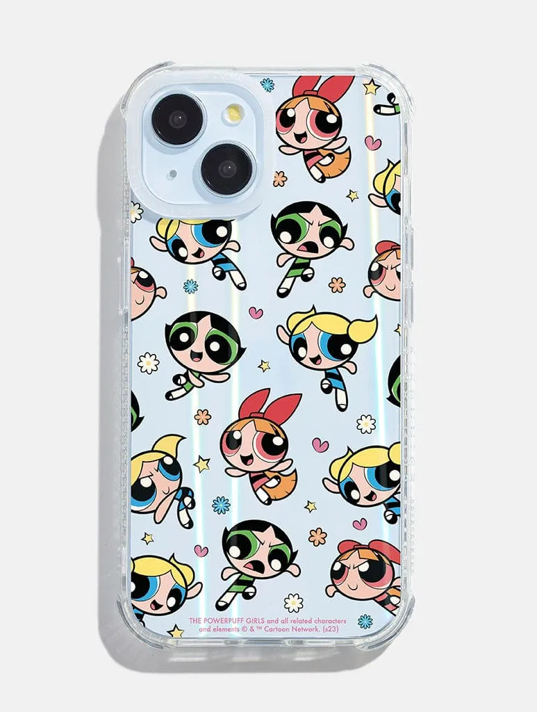 The PowerPuff Girls x Skinnydip Ditsy Icon Shock iPhone Case Flexible Feel