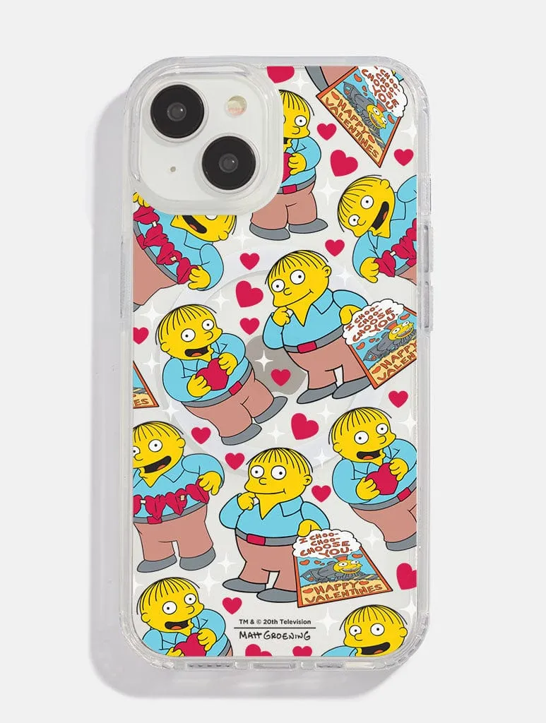 Frosted Finish The Simpsons I Choo-Choo-Choose You MagSafe iPhone Case