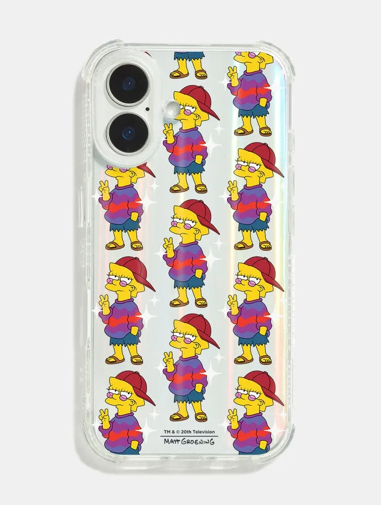The Simpsons Like You Know Whatever Shock iPhone Case Matte Coating Finish Elegant Layer Texture