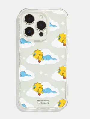 The Simpsons Maggie Naps Shock iPhone Case Durable Pattern