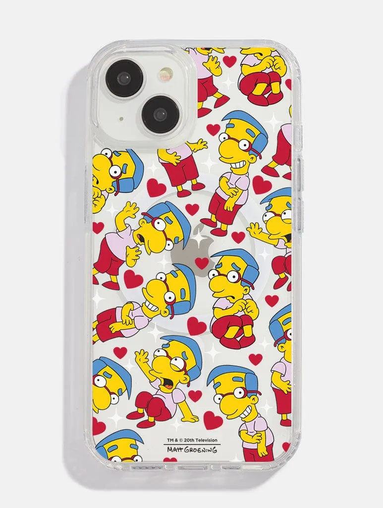 Sleek Profile Elegant Look The Simpsons Milhouse MagSafe iPhone Case