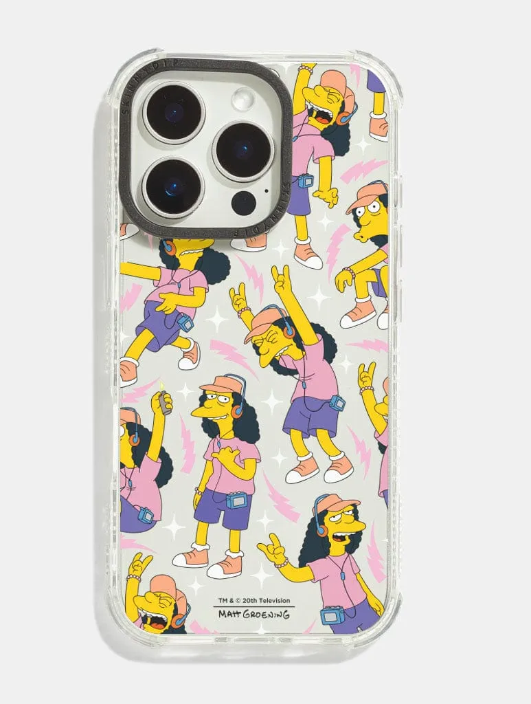 The Simpsons Otto Mann Shock iPhone Case Protective Detail TPU Material