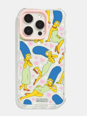 Slim Profiled The Simpsons Romantic Marge Shock iPhone Case
