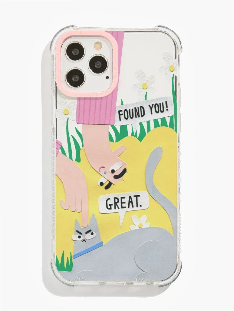 Naomi Anderson-Subryan x Skinnydip Found You Kitty Shock iPhone Case Enhanced Durability Heat dissipation