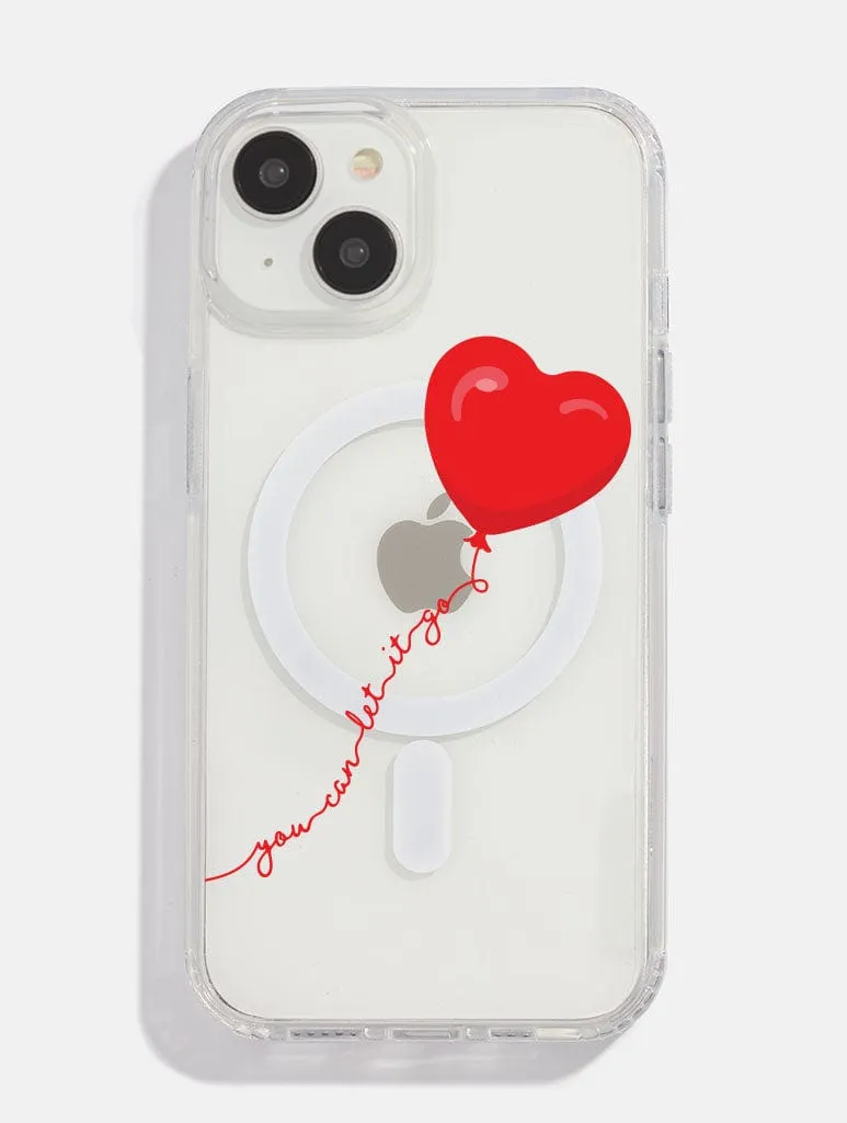 Premium Detail Finish Balloon Print MagSafe iPhone Case