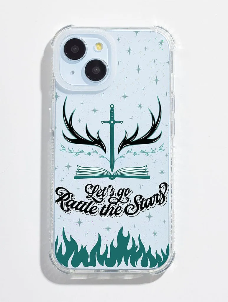 Durable touch Throne Of Glass Shock iPhone Case