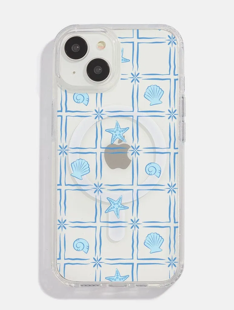 Tiled Sea Shells MagSafe iPhone Case Refined Look