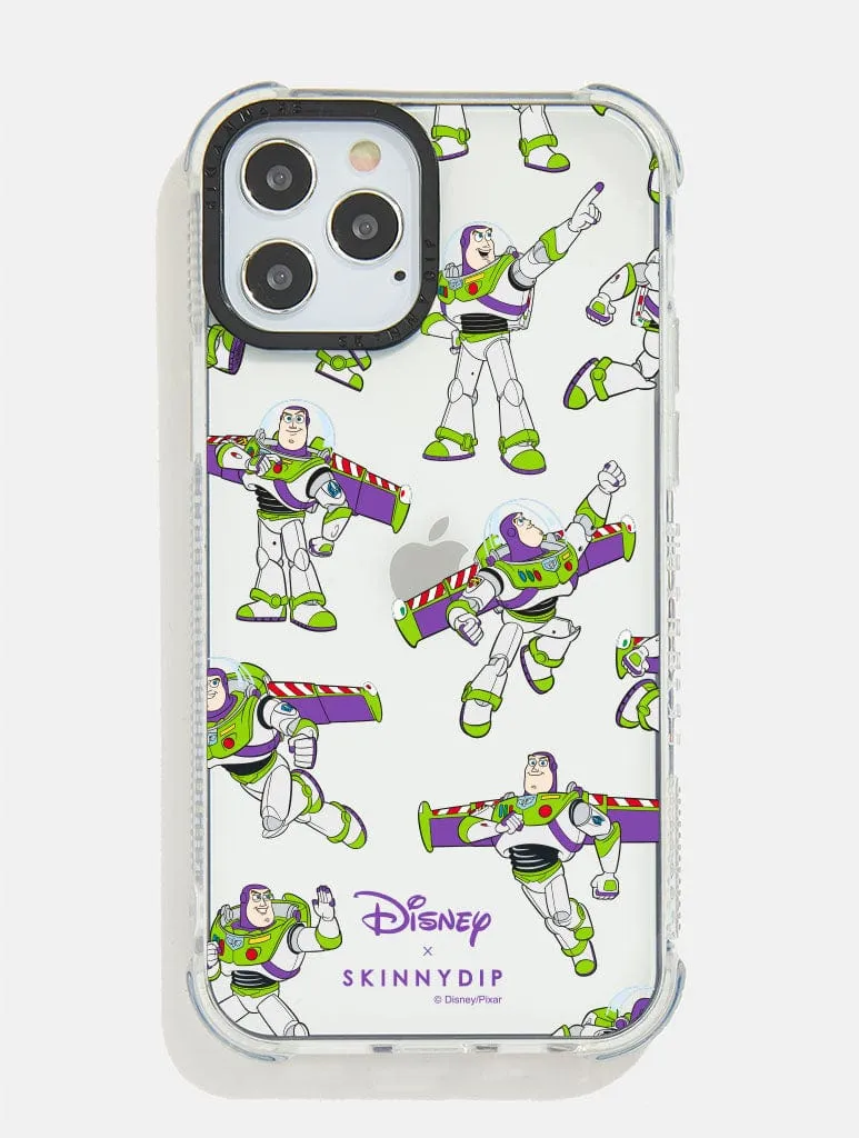 Disney Buzz Lightyear Shock iPhone Case Compact Texture Elegant Detail
