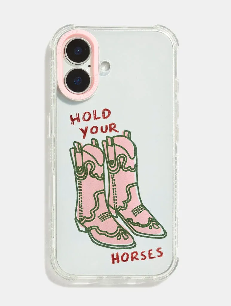 Hand And Palm x Skinnydip Hold Your Horses Shock iPhone Case Gradient Finish