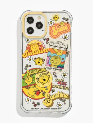Scratch Barrier Mr Men and Little Miss x Skinnydip Little Miss Sunshine Sticker Shock iPhone Case