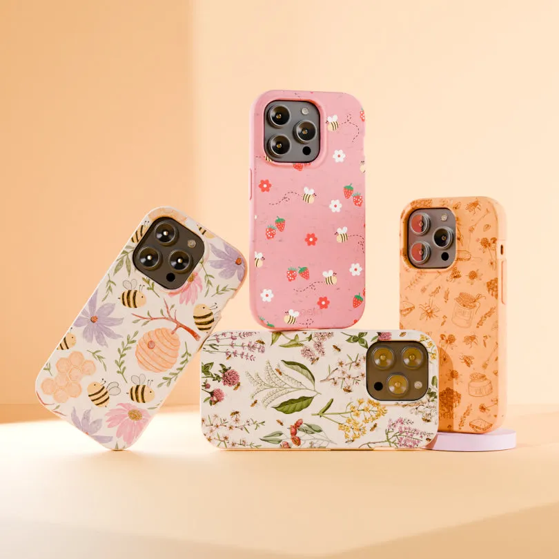 Seashell Bee Life iPhone 17 Case Minimal Edge