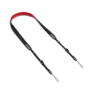 Leica Sofort Carrying Strap - Black & Red Premium Texture