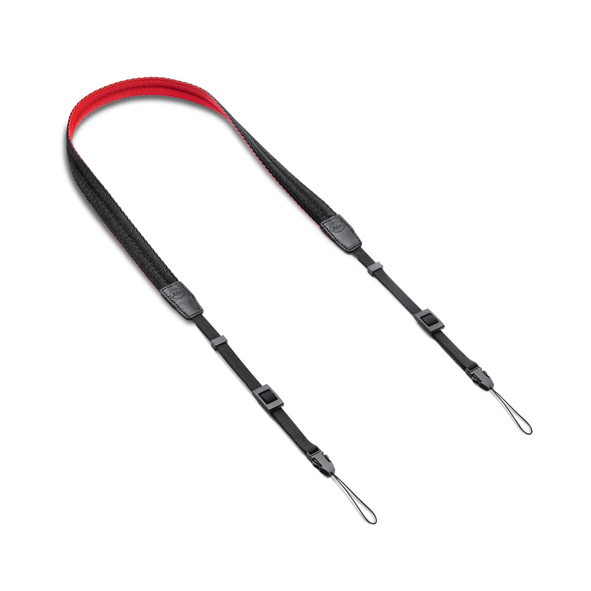 Leica Sofort Carrying Strap - Black & Red Premium Texture