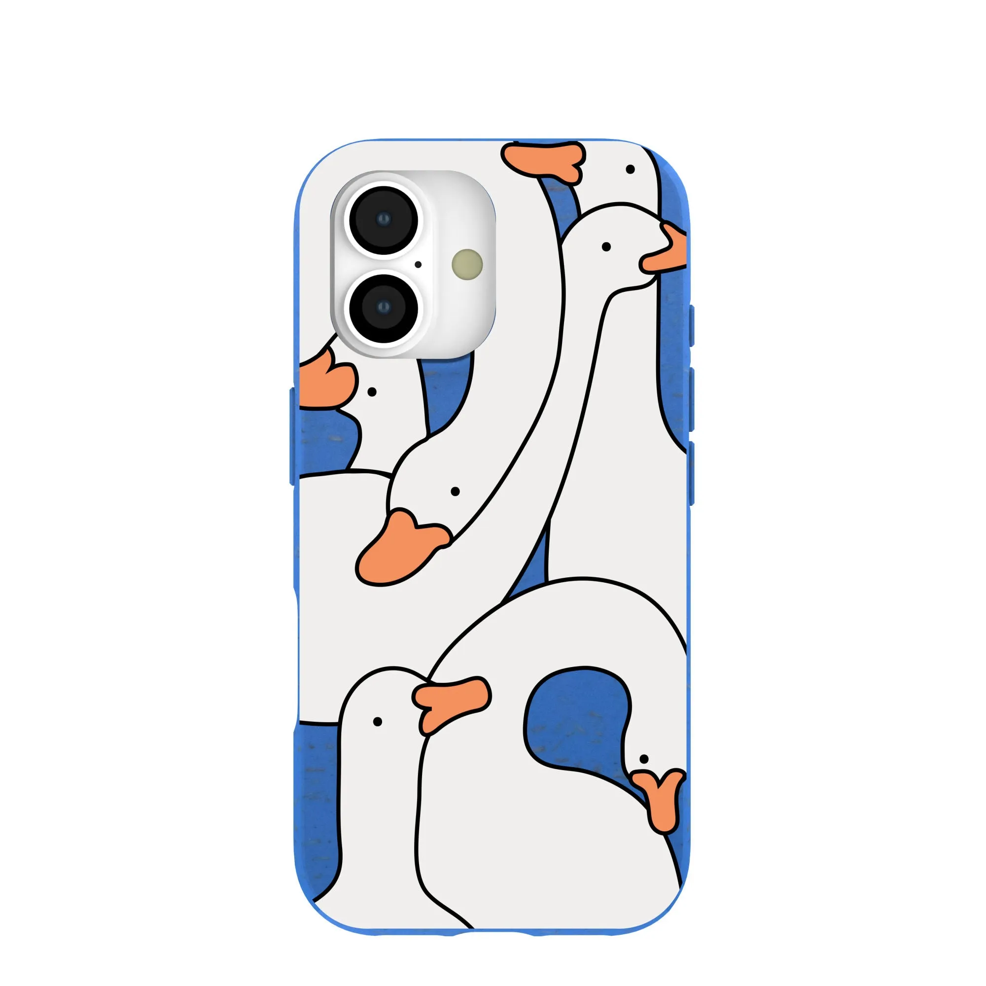 Electric Blue Silly Goose iPhone 17 Case Slim Design Waterproof Design