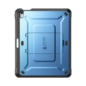 iPad 10.9" 2022 Unicorn Beetle PRO Rugged Kickstand Case-Metallic Blue study purpose tablet case magnetic clasp cover