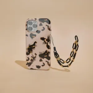 Fitness Lover Black Link Phone Strap