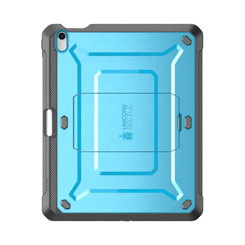 iPad Air 4 / 5 Unicorn Beetle PRO Rugged Kickstand Case-Blue comfortable working shell protective fold stand