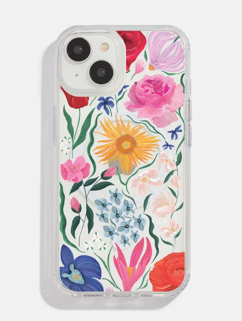 Handcrafted Design Smooth Surface Layer Kate Fox x Skinnydip British Summer Time MagSafe iPhone Case