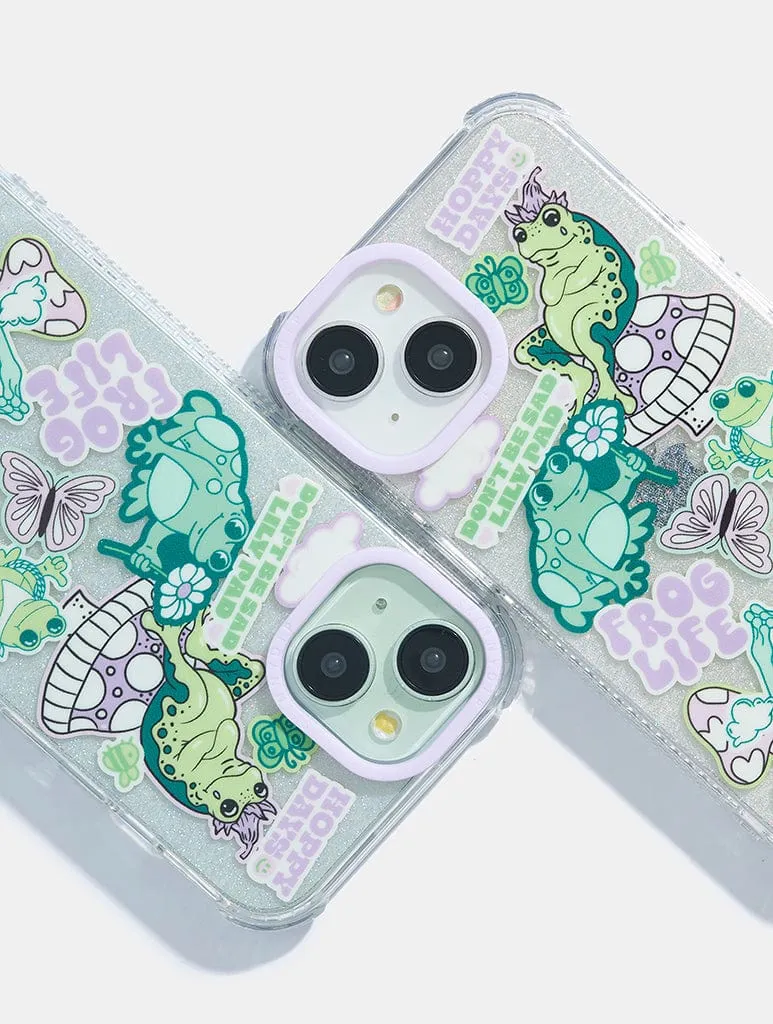 Frog Life Shock iPhone Case Elegant Finish Design