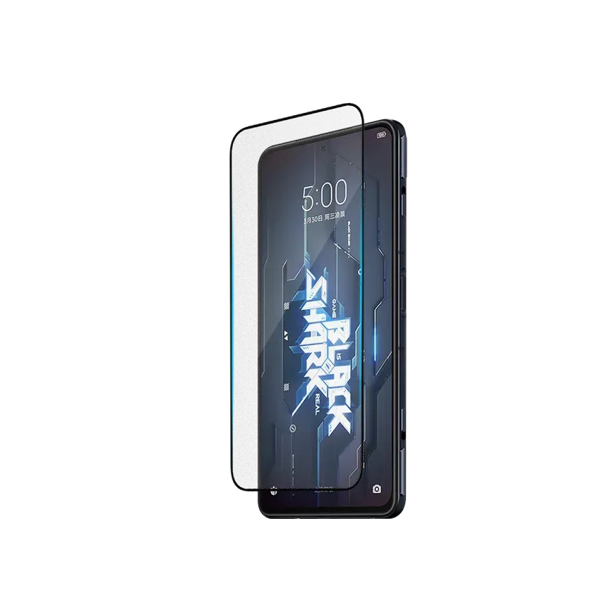minimalist phone accessory Black Shark 5 RS Tempered Glass Screen Protector