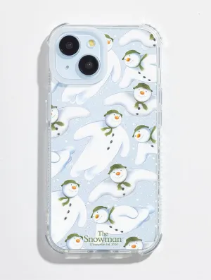 Vivid Surface The Snowman Flying Shock iPhone Case