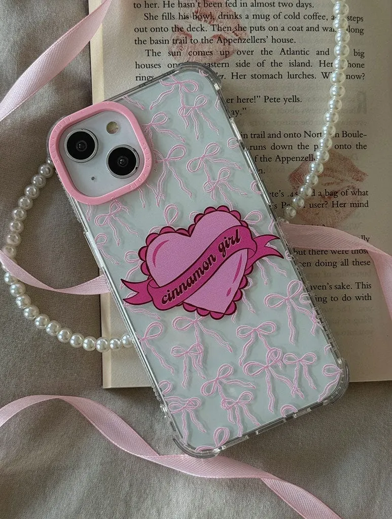 Durable Pattern Cinnamon Girl Shock iPhone Case