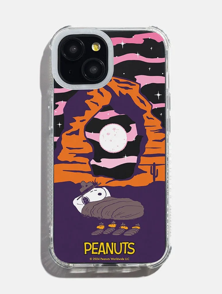 Peanuts x Skinnydip Snoopy Camping Shock iPhone Case Hard Shell