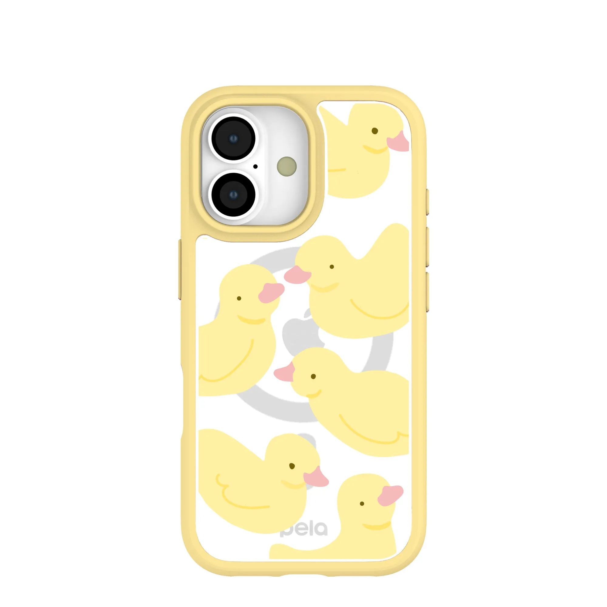 Clear Ducks iPhone 17 Case With Sunbeam Ridge (MagSafe included) Gloss Layer Finish