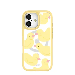 Clear Ducks iPhone 17 Case With Sunbeam Ridge (MagSafe included) Gloss Layer Finish