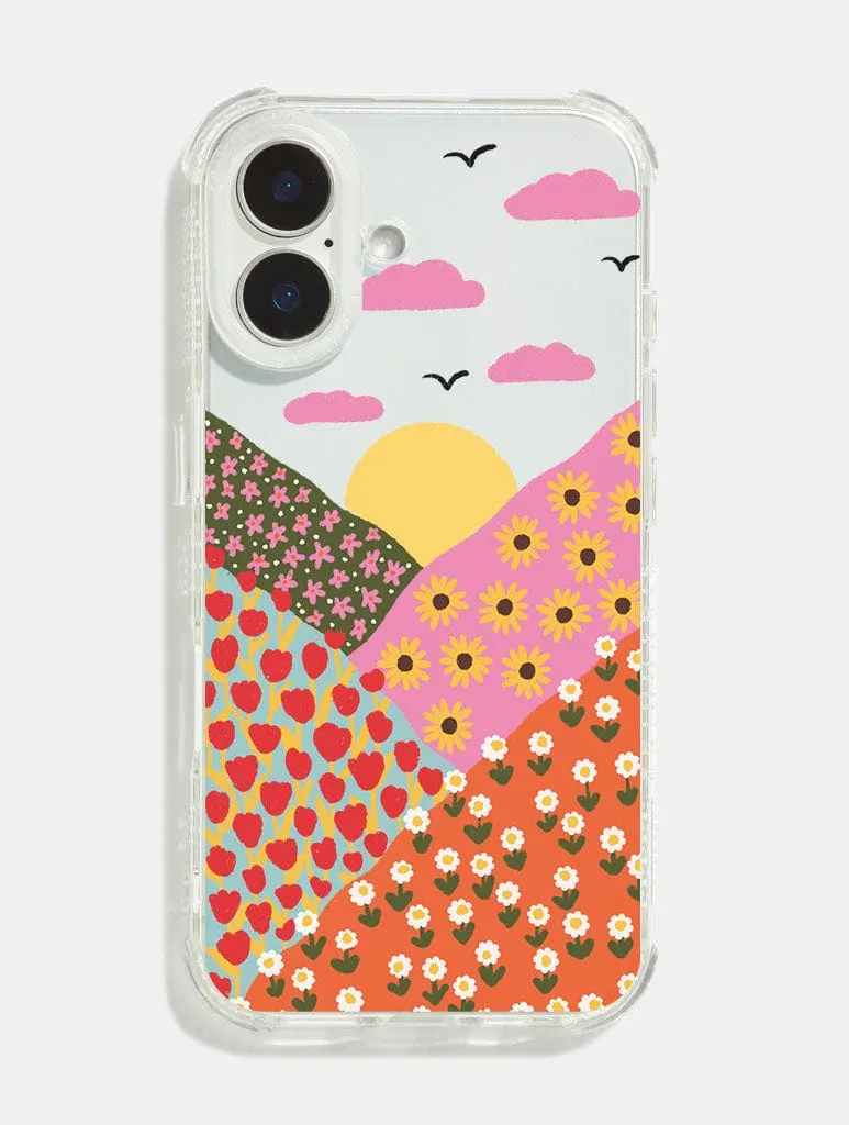 Emmy Lupin x Skinnydip Spring Garden Shock iPhone Case Waterproof Design Grip Enhanced