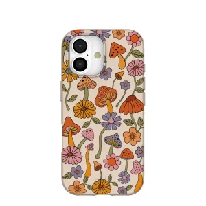 Scratchproof Surface Seashell Shrooms and Blooms iPhone 17 Case