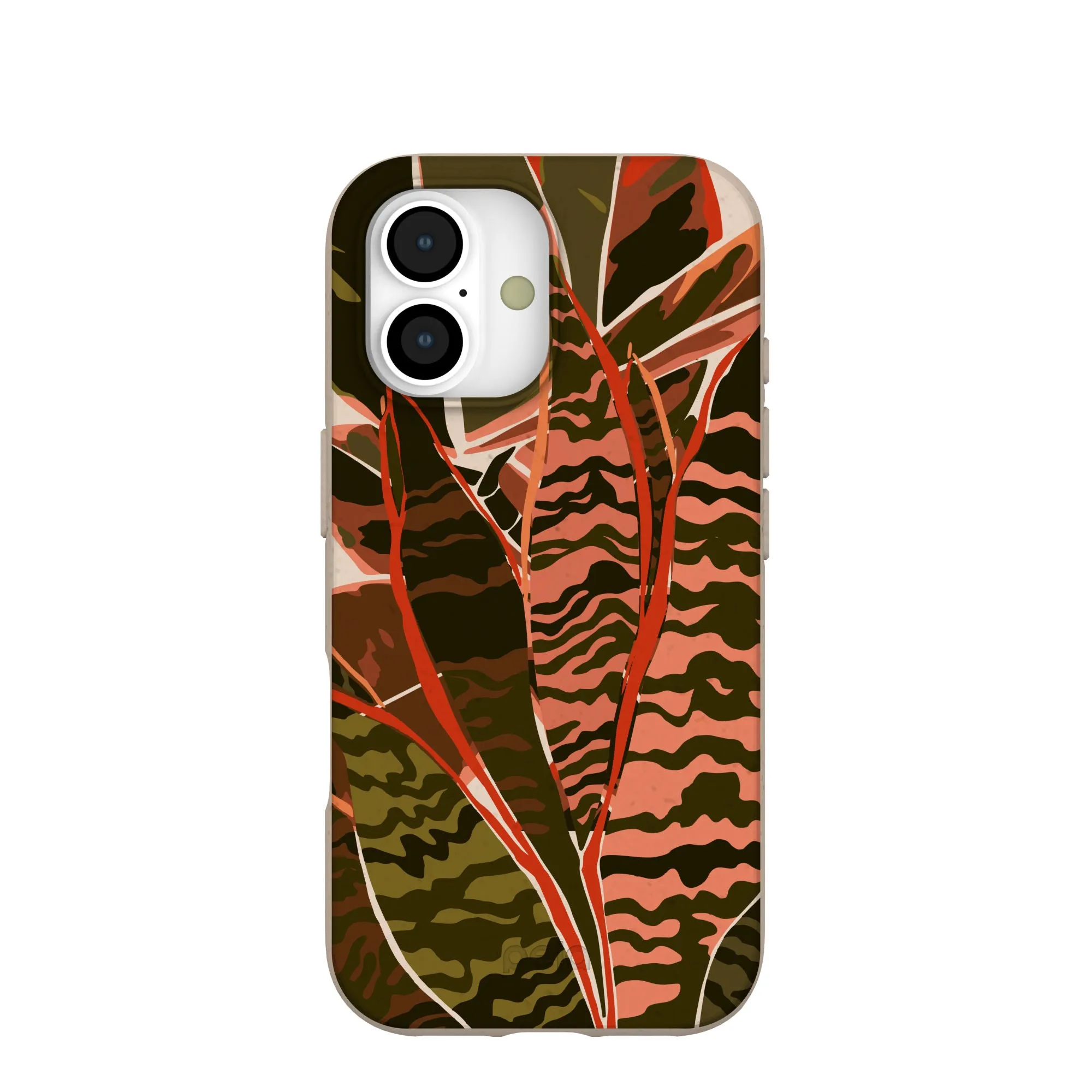 Luxury Detail Minimal Build Texture Seashell Foliage iPhone 17 Case