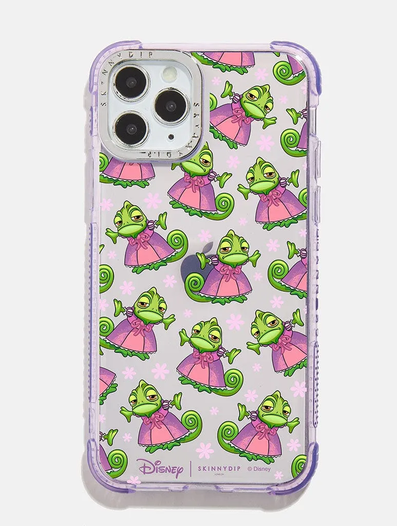 Disney Pascal in a Dress Lilac Shock iPhone Case Protective Lining Elegant Design Layer