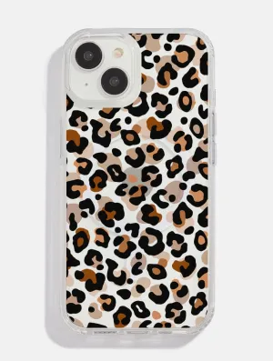 Leopard Print MagSafe iPhone Case Long Lasting Carbon Fiber