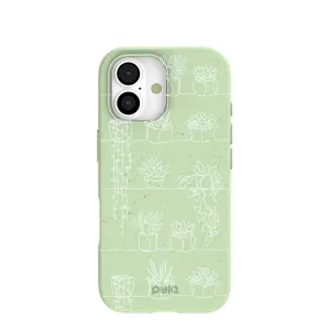 Soft edges Sage Green Green Cascade iPhone 17 Case