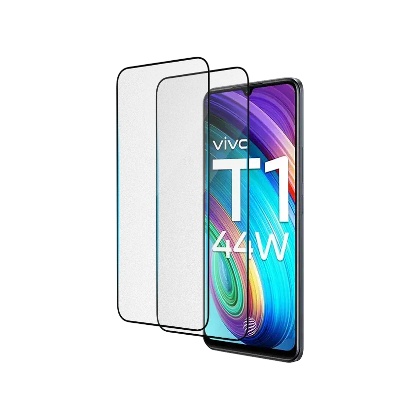 Mobile Screen Film Vivo T1 44W Tempered Glass Screen Protector