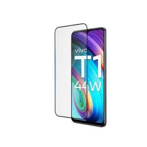 Vivo T1 44W Tempered Glass Screen Protector ultra slim protector Device Armor Guard