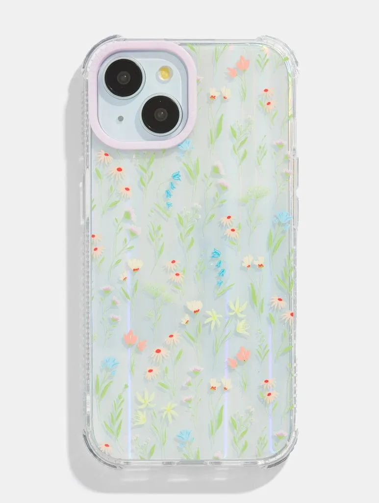 Sleek Guard Wildflower Posie Shock iPhone Case