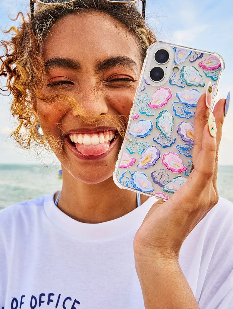 Premium Detail Comfort Feel Oysters Shock iPhone Case