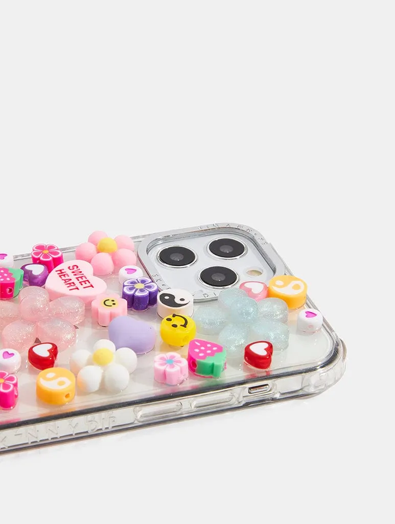 Flexible Protection High Durability Y2K Stick On Charms Shock iPhone Case